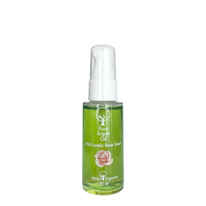 Green bottle w white pump